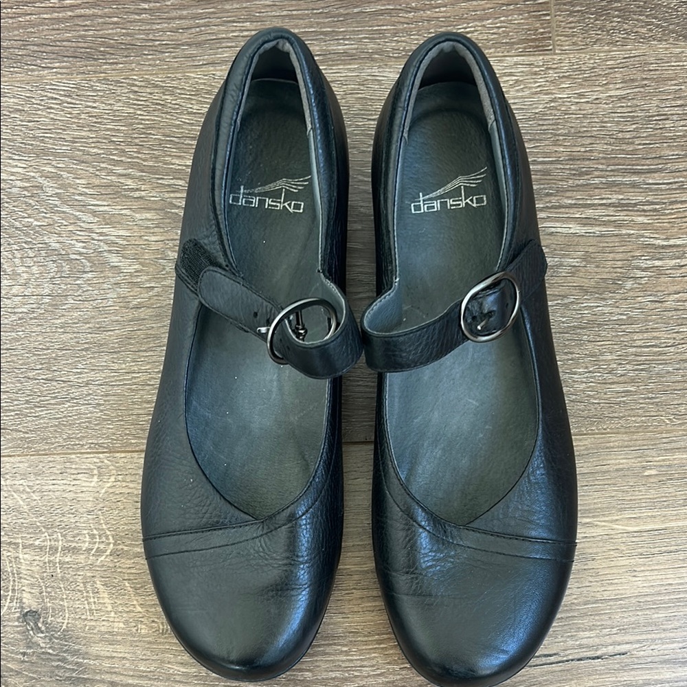 Dansko Women's Black Mary Jane Shoes